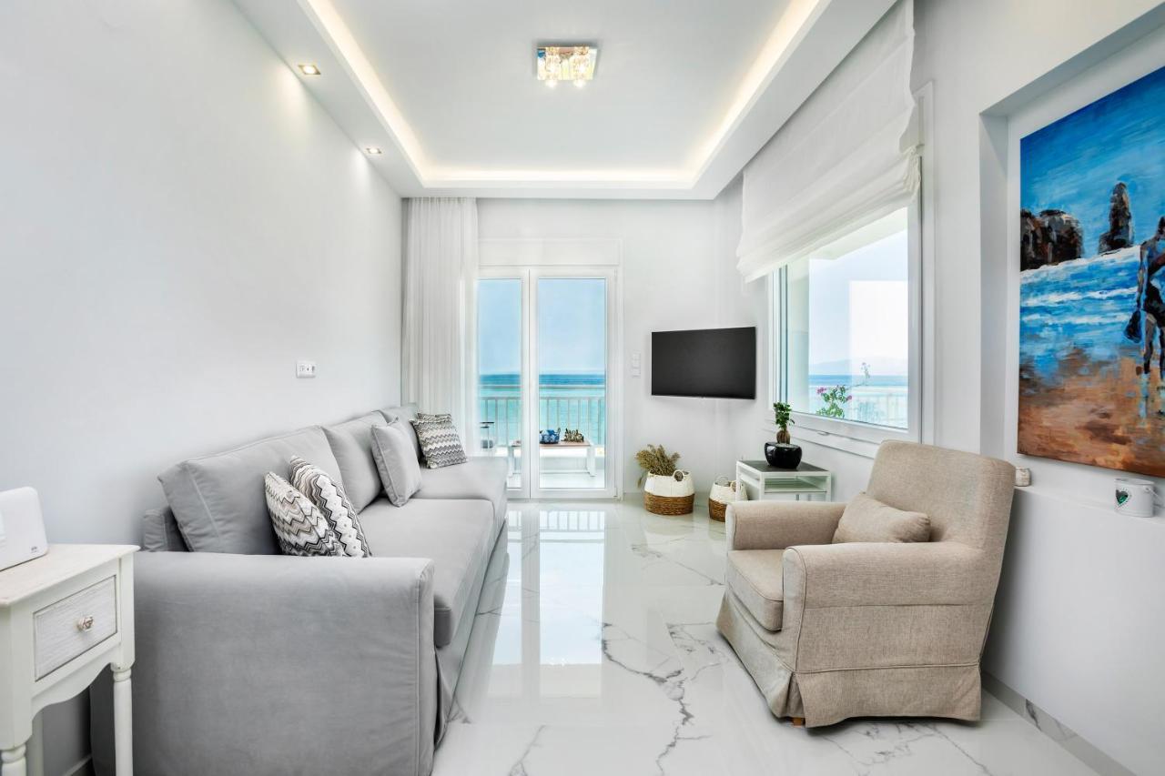 Beach Front Casa Elena Hanioti Exterior photo